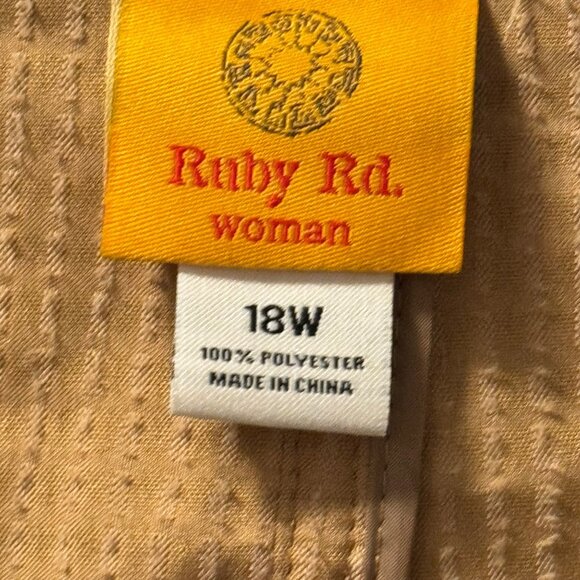 Ruby Rd. Jacket Sz 18W Jacket Snake Print Polyester Zip Front Jacket - Picture 2 of 11